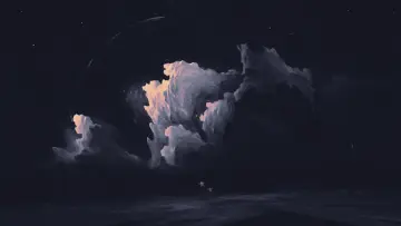 Clouds in the Night wallpaper