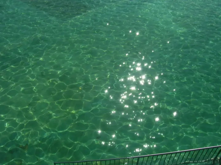 Sunlight On Clear Water as a phone lock screen