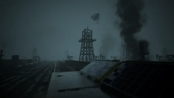 Industrial Fog And Smoke as a phone lock screen