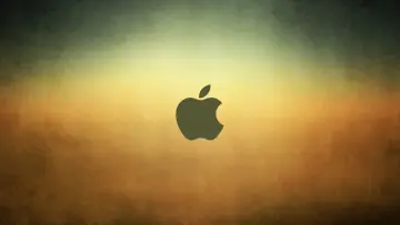 Vintage Apple Glow wallpaper