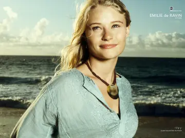 Woman by the Ocean wallpaper