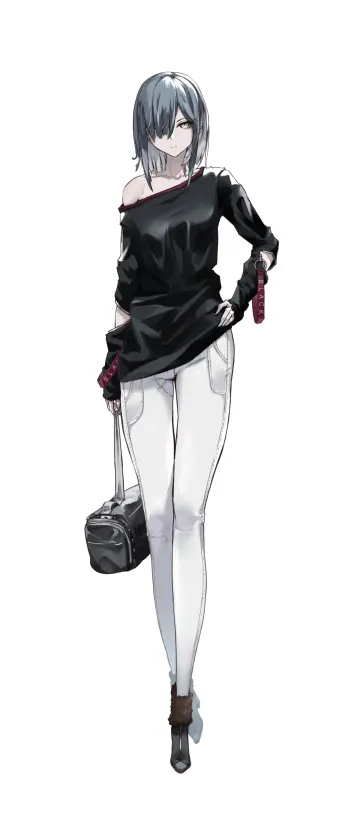 Stylish Anime Girl Walking wallpaper