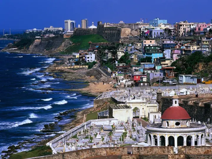 Coastal City and Historic Fort as a phone lock screen