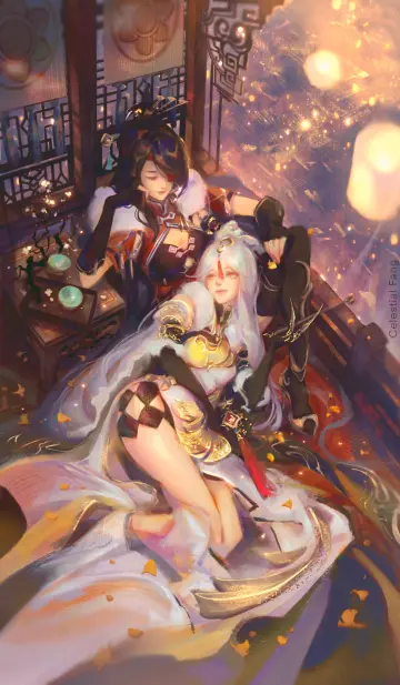 Lantern Festival Rest wallpaper