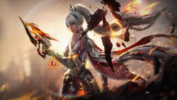 Queen of Fiery Realms wallpaper